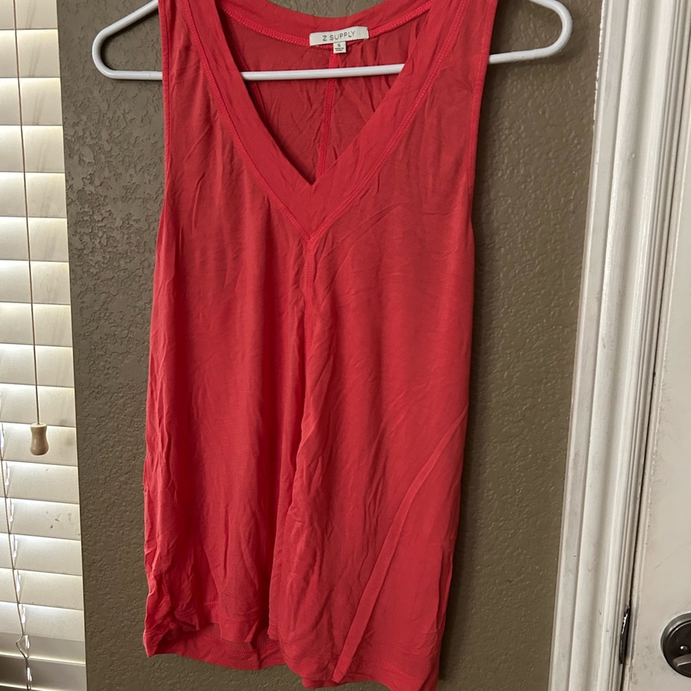 Z Supply Women's Coral Sleeveless Top